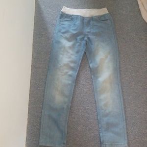Boys elastic waist jeans